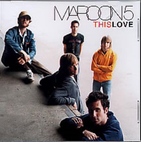 Maroon 5 This Love US Promo CD single (CD5 / 5
